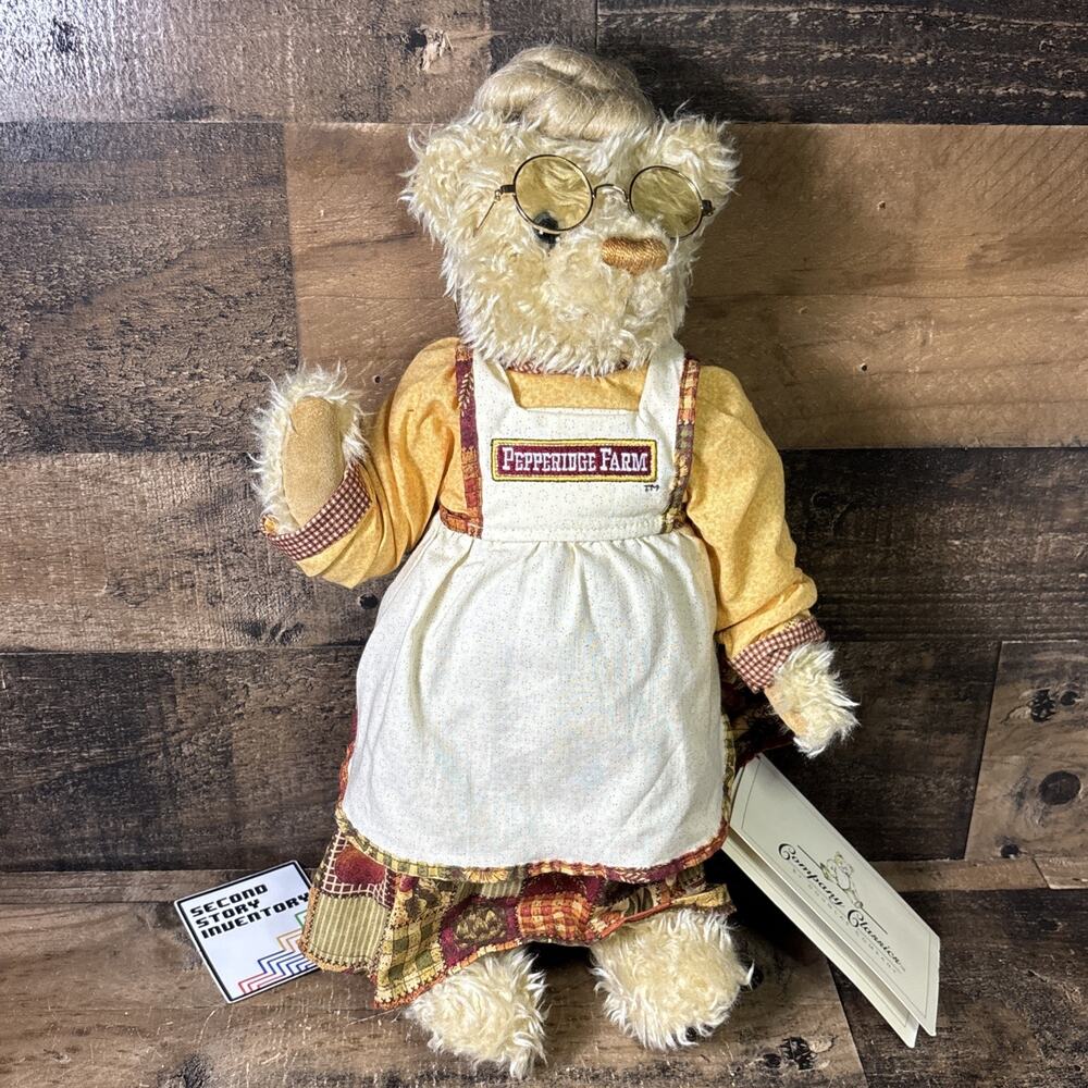 Pepperidge Farm 1st Edition Collectible Teddy Bear By Douglas Co. W Original Tag